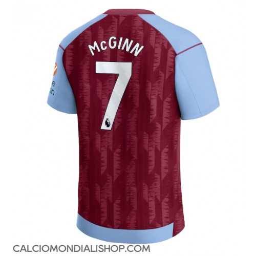 Maglie da calcio Aston Villa John McGinn #7 Prima Maglia 2023-24 Manica Corta